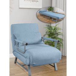 EEinzelschlafsessel Kolino – mit Schublade – Grau, Rot, Blau, Grün – A-Ware