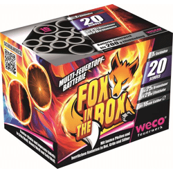Fox in the Box, 20-Schuss Batterie Feuerwerk Silvester