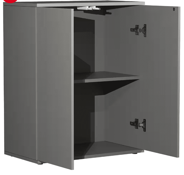 Sideboard Dalosa – Grau – mit Schublade – 77×70×39 cm – A-Ware 2