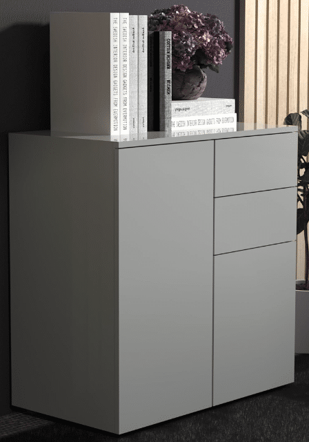 Sideboard Dalosa – Grau – mit Schublade – 77×70×39 cm – A-Ware