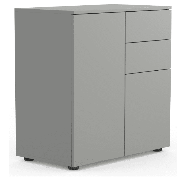 Sideboard Dalosa – Grau – mit Schublade – 77×70×39 cm – A-Ware