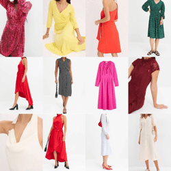 Ab 2,80 € – Mix Lagerkleider (Kategorie A), Sommer/Herbst/Frühling, Größen 32–54, neue Ware aus deutschen Katalogen, sofort lieferbar