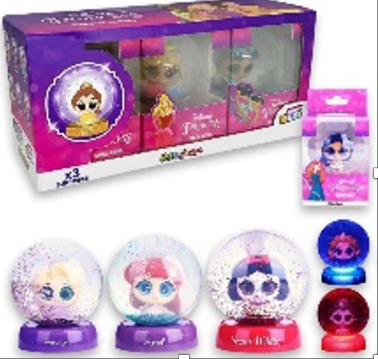 Disney Princess Snow Light – LED Schneekugel – A-Ware