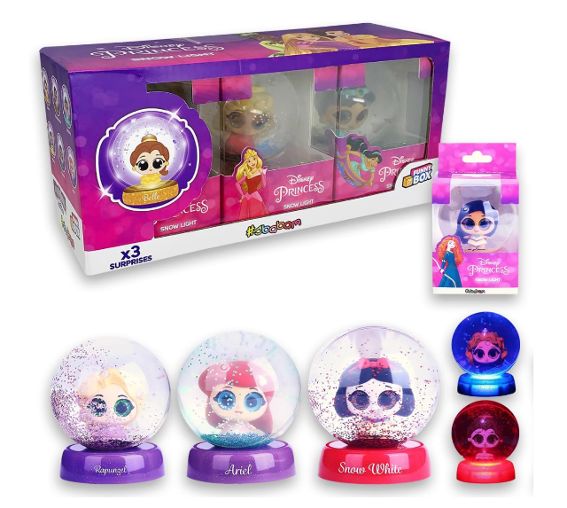 Disney Princess Snow Light – LED Schneekugel – A-Ware