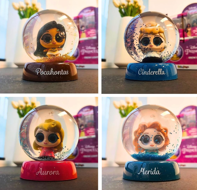 Disney Princess Snow Light – LED Schneekugel – A-Ware