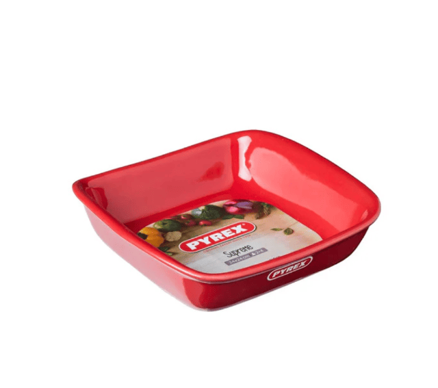 Pyrex Supreme – Auflaufform 24 cm – 2,6 L – Rot – A-Ware