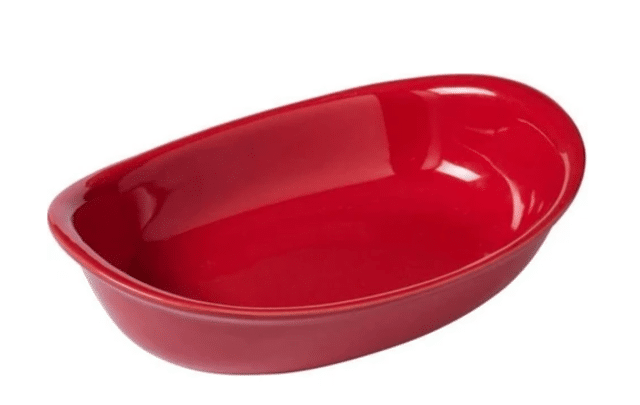 Pyrex Supreme – Auflaufform oval 31×21 cm – 2,7 L – Rot – A-Ware