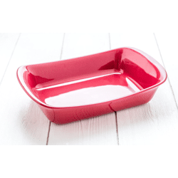 Pyrex Supreme - Rectangular casserole dish 30×20 cm - 3.2 L - Red - A-grade
