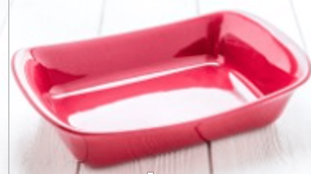 Pyrex Supreme – Auflaufform rechteckig 33×23 cm – 4,1 L – Rot – A-Ware