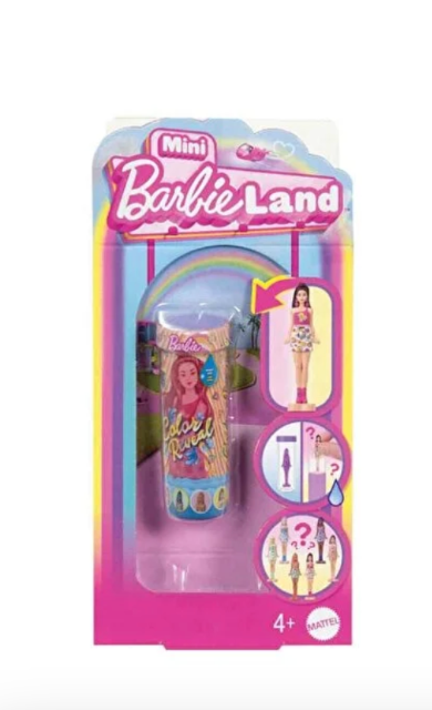 Barbie Mini BarbieLand Colour Reveal Doll CDU 10 – Mattel – Farbwechsel-Mini-Puppen – A-Ware