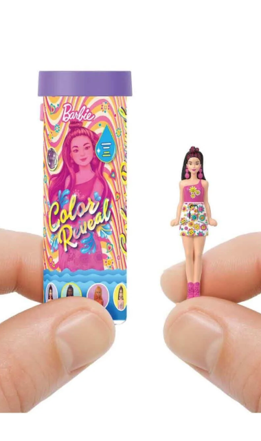 Barbie Mini BarbieLand Colour Reveal Doll CDU 10 – Mattel – Farbwechsel-Mini-Puppen – A-Ware