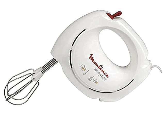 Moulinex Handmixer HM2501B1 – 5 Geschwindigkeiten – 200 W – Edelstahlquirle – A-Ware