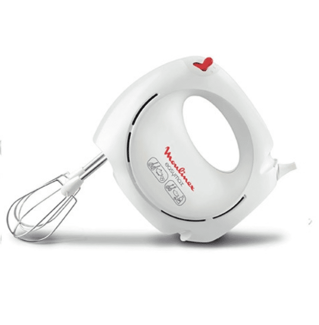 Moulinex Handmixer HM2501B1 – 5 Geschwindigkeiten – 200 W – Edelstahlquirle – A-Ware