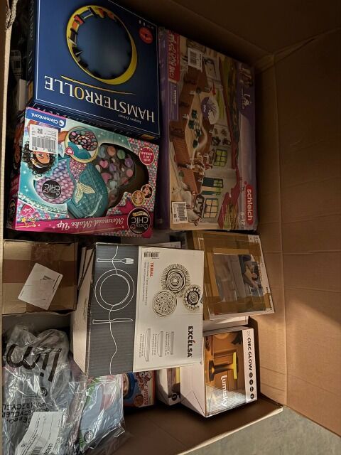 Ab 350 € – Mix Paletten aus deutschen Marktplätzen, Kategorie A/B/C, Haushaltsgeräte, Möbel, Kinderartikel, Deko und mehr, sofort lieferbar