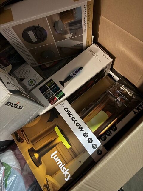 Ab 350 € – Mix Paletten aus deutschen Marktplätzen, Kategorie A/B/C, Haushaltsgeräte, Möbel, Kinderartikel, Deko und mehr, sofort lieferbar