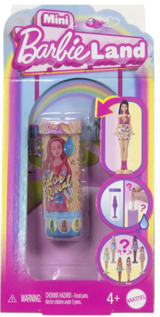 Barbie Mini BarbieLand Colour Reveal Doll CDU 10 – Mattel – A-Ware – UK Sales Only