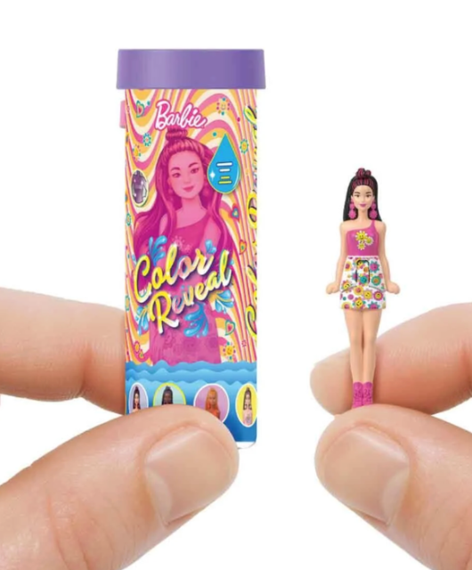 Barbie Mini BarbieLand Colour Reveal Doll CDU 10 – Mattel – UK Sales Only – A-Ware