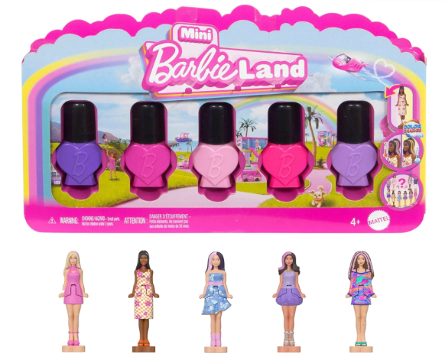 Barbie Mini BarbieLand Core Doll 5pk – Mattel – 5er Set – A-Ware