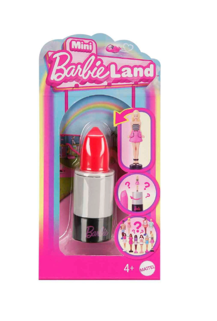 Barbie Mini BarbieLand Core Doll CDU 10 – Mattel – UK Sales Only – Assortment May Vary – A-Ware