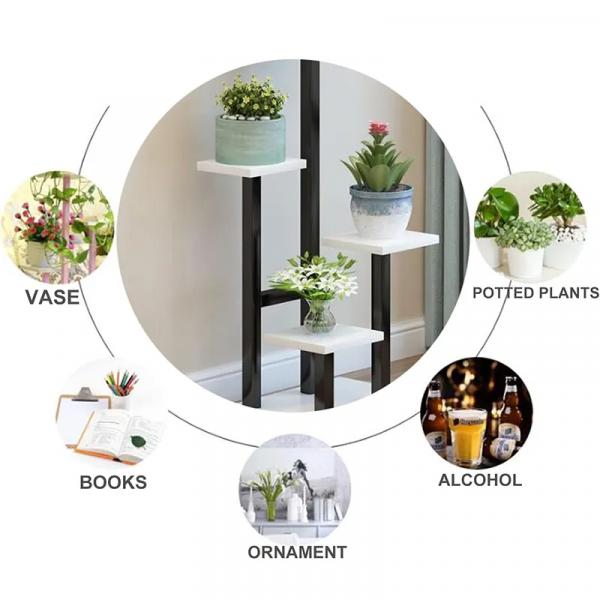 BloomNest™ 4-tier mobile plant stand