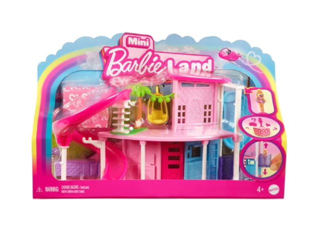 Barbie Mini BarbieLand House 1 CDU 4 – Mattel – UK Sales Only – A-Ware