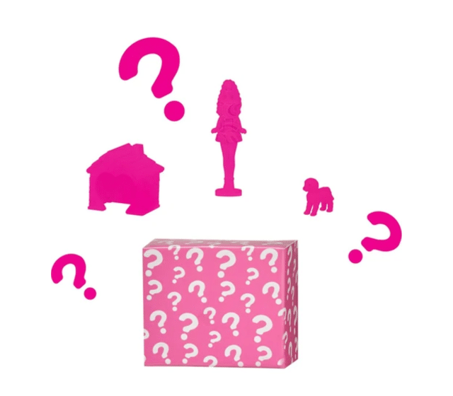 Barbie Mini BarbieLand House CDU 4 – Pink Slide & Egg Chair – Mattel – A-Ware