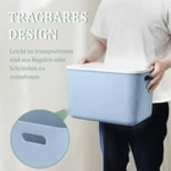 Aufbewahrungsbox mit Deckel – 21 Liter „Alythia Series Blue