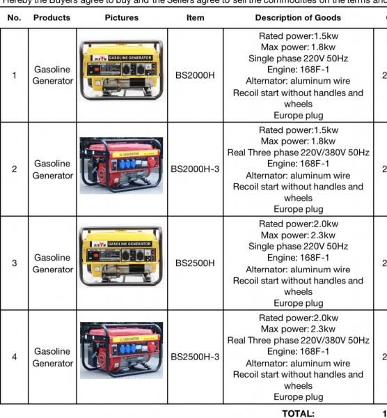 Strom Generator 1,8 KW  1 Phase oder 3 Phase