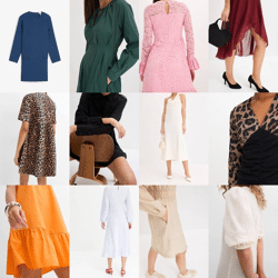 ab 2,80 € Mix Damenkleider Kategorie A, Größen 32–54, Sommer/Herbst/Frühling, Mindestmenge 20 Stk., schneller Versand aus Deutschland