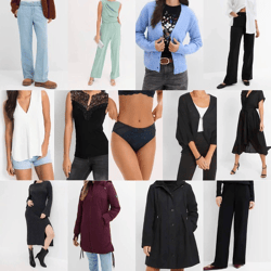 2,10 € pro Stück – Mix Lagerkleidung, 90% Damen / 10% Herren, Kategorie A, Neuware aus deutschem Katalog, Paletten ab 642–13.000 Stk