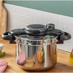 Tefal Clipso P4904817 – 7,5 L Schnellkochtopf – Edelstahl – Sicher & Effizient – A-Ware 🍲