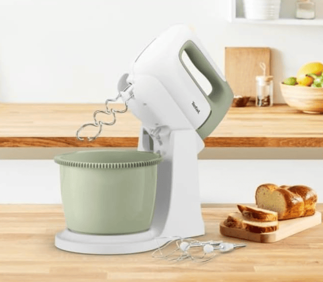 Tefal HT464010 – Prep'Mix+ Handmixer mit Cocoon Rührschüssel – 500W – A-Ware