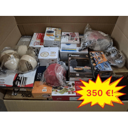 350 € Mix-Paletten, 60–70 Stk, Haushaltsgeräte, Haushaltswaren, Kinderartikel, Möbel, Kategorie A/B/C, 1 Palette Mindestbestellung, weltweit