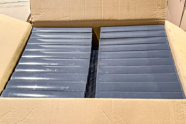 Hochwertige EUROSTYLE Schreibmappe A4 aus echtem Rindleder UVP 89,99€, bedruckt