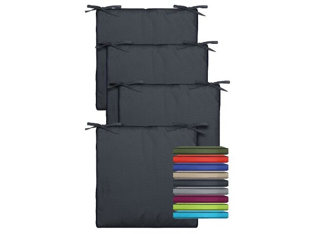 Outdoor Sitzkissen Stuhlkissen Gastro 40x40x4cm