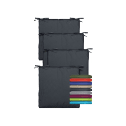 Outdoor Sitzkissen Stuhlkissen Gastro 40x40x4cm