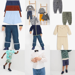 3,00 € ab 50 Stk – Kinderbekleidung Mix, neue Markenware XS–Teen, verpackt mit Barcode, sofort lieferbar, schneller Versand