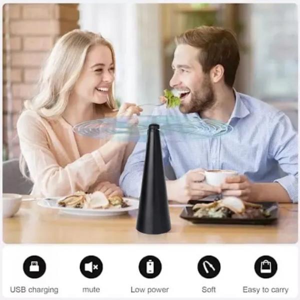 FlyAway™ Fliegenabwehr-Tischventilator - 2er-Pack