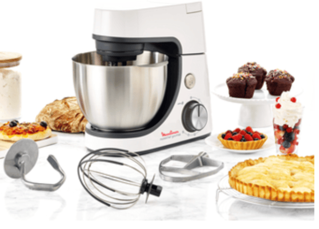 Moulinex Masterchef QA510110 – Küchenmaschine 1100W, 4.6L Edelstahlschüssel – A-Ware