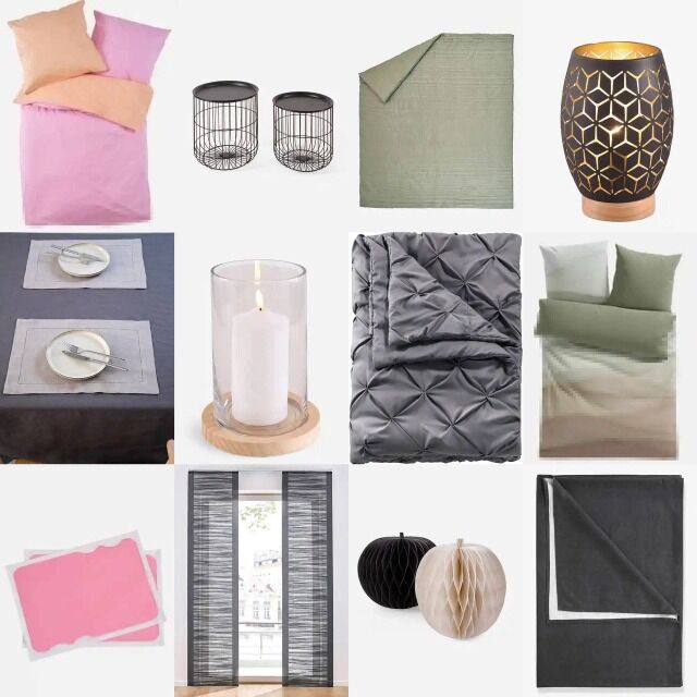 2,85 € ab 100 Stk — Haushaltswaren-Mix Kategorie A, Bettwäsche/Handtücher/Lampen, sofort verfügbar, schneller Versand