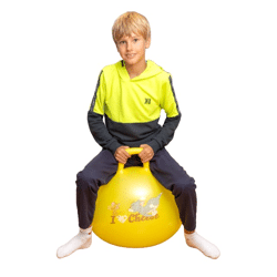 Fun Ball hopping ball Tom & Jerry 45 cm yellow