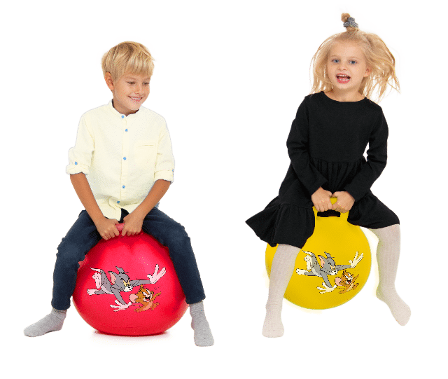 Fun Ball hopping ball Tom & Jerry 45 cm red