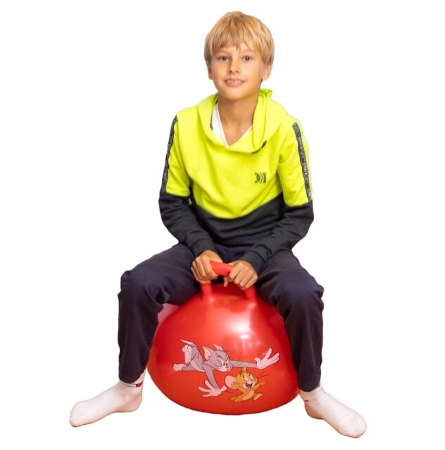 Fun Ball hopping ball Tom & Jerry 45 cm red