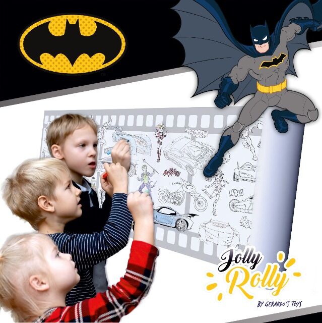 Jolly Rolly Printed Banner Roll Batman