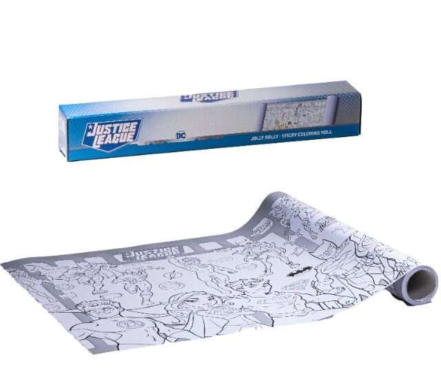 Jolly Rolly Printed Banner Roll Justice League