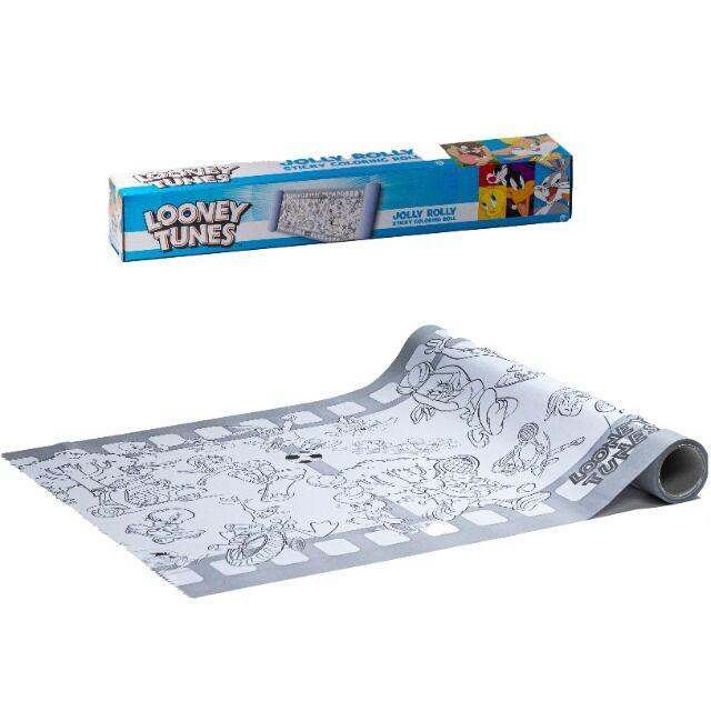 Jolly Rolly Printed Banner Roll Looney Tunes