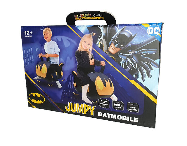 My First Jumpy Batmobile hopper, including pump