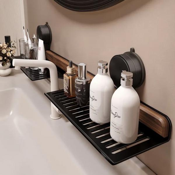 TapRack™ suction cup fauced wall rack
