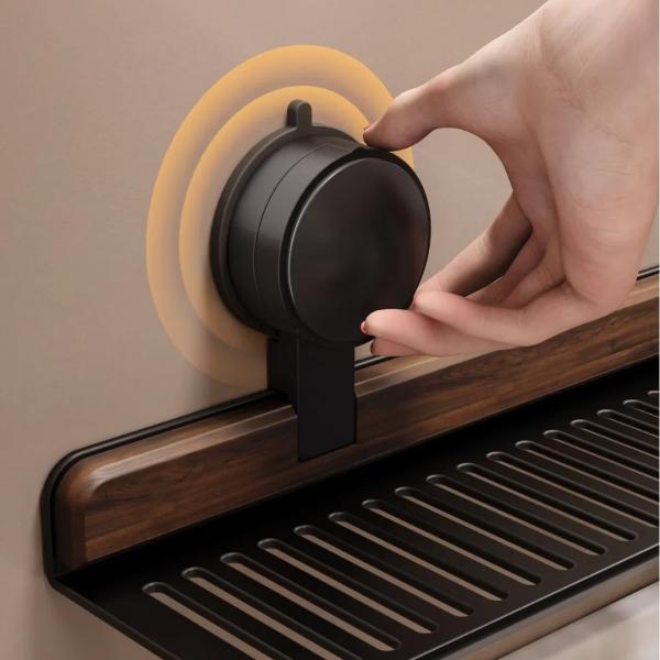 TapRack™ suction cup fauced wall rack
