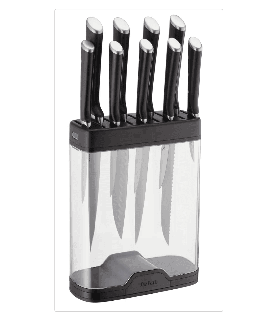 Tefal Premium Messerblock CTX – ohne Messer, rutschfest, platzsparend